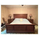 Broyhill King Bed, Nightstands, Dressers