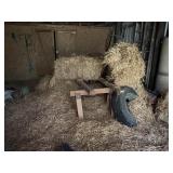 Pile of Hay in Barn