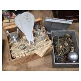 Diamond Explosives Crate, Vintage Lighting Parts