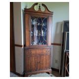 Brickwede Corner Curio Cabinet