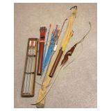Archery: Recurve Bow, Quivers & Arrows