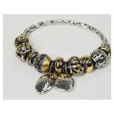 Brighton Charm Hinged Bangle Bracelet