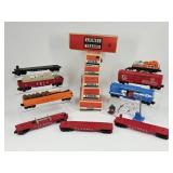 6 Lionel O Gauge Train Cars: Track Cleaner & More