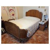 Art Deco Waterfall Bedroom Set, Lamp