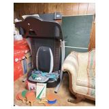Pro-Form Treadmill, Ping Pong, Massage Cushion
