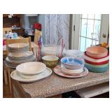 Fire King, Corningware, Corelle, McDonalds Glasses