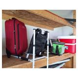 Coolers, American Tourister Carryon, Pull-up Bar