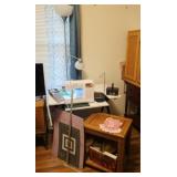 Brother Sewing Machine, Sewing Table, Lamp