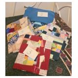 5 Handstitched Quilt Toppers