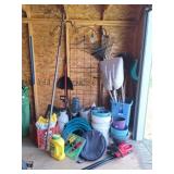 Shepherds Hooks, Hyper Tough Hedge Trimmer, Pots