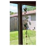 Windchimes, Macrame Plant Hanger, Clown Planter