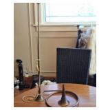 2 Vintage Brass Horns