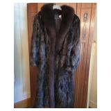 Vintage Full Length Mink Fur Coat