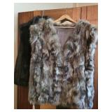 Sleeveless Faux Fur Vest
