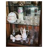 Ironstone Bittersweet Tea Set, Oil Lamps