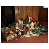 Christmas: Pencil Tree, Ice Skates, Stanta Clauses