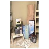Dr. Scholls Massager, Fabric Steamer, Rug