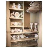 Victorian Porcelain Lusters, Music Boxes, Teapot