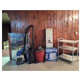 Large Mirror, Shop-Vac, Sweeper, Cart