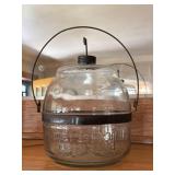 Antique Glass Kerosene Drip Jug