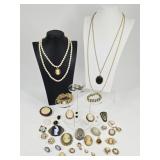 Vintage & Antique Cameos: Shell, Porcelain & Wood