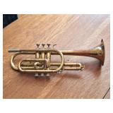 Vintage Silvertone Brass Coronet
