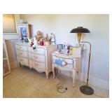 French Provincial Furniture & MCM Floor Lamp
