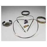 3.7 OZT Mexican Silver / Sterling Silver Jewelry
