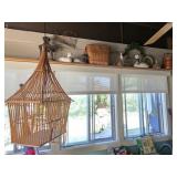 Bird Cage, Wood Duck Decoys, Picnic Basket