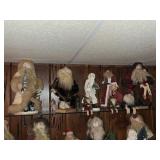 Folk Art Style Santa: Dept 56, Tender Art