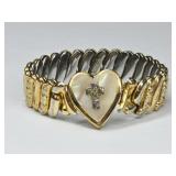WWII Era Sweetheart Expansion Bracelet