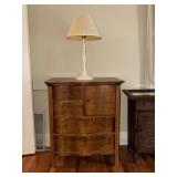 Victorian Serpentine Quater-Sawn Oak Dresser