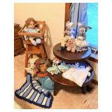 Doll, Doll Furniture, Tiered End Table