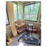 Floor Lamp, Braided Rugs, Teacart, Longaberger