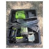 Green Works Pro Chain Saw, 80V
