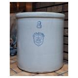 8 Gal UHL Acorn Wares Stoneware Pottery Crock