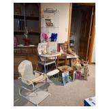 Childrens Vintage Toys, Childs Enamel Top Table