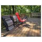 Wood Bench, Plant Stands, Shepherds Hooks