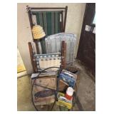 Vintage Lunch Boxes, Lawn Chairs, Table, Presto