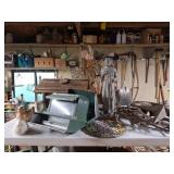 Bird Feeder, St Francis Statue, Weathervane, Owl