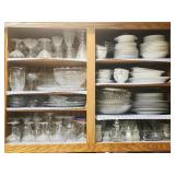 Noritake China Grayburn, Anchor Hocking, Stemware