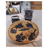 Antique Cast Iron Stove/Sad Iron Heater