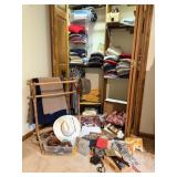 Quilt Rack, Purses, Belts, Stiffen Cowboy Hat