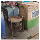 2 Box Fans, Kisco Co Fan, Craftsman Bug Wacker