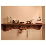 Wood Shelves, Eagle Magnifier, Rugs, Army Jacket