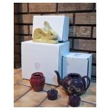 UHL Collectors Society Pottery: Bunny Planter
