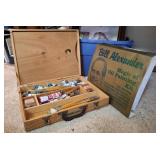Wood Art Box, Art, Bill Alexander Painting Kit