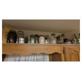Mason Jars, Vintage Flour Sifters, Bromwells