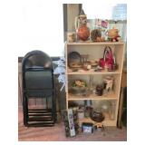 Bookshelf, Crocks, Apple Cookie Jar, Owl Jar