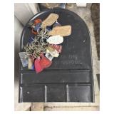US Mail Steel Mailbox, Keychains
